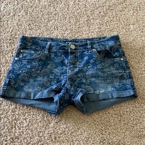 jean shorts